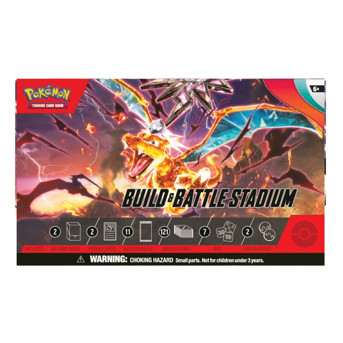 Scarlet & Violet Obsidian Flames - Build & Battle Stadium POKEMON TCG - Trading Card Games - 3