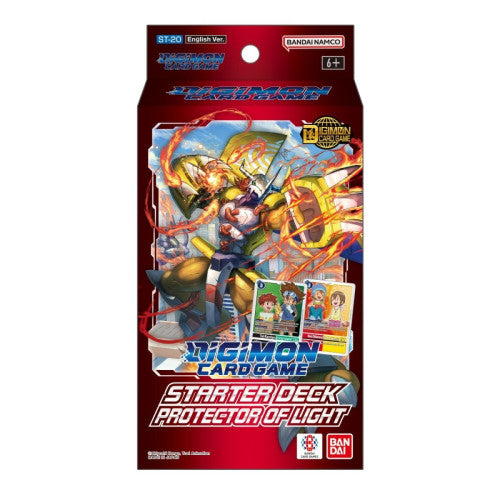 Digimon Card Game Protector of Light ST20 Starter Deck - Trading Card Games