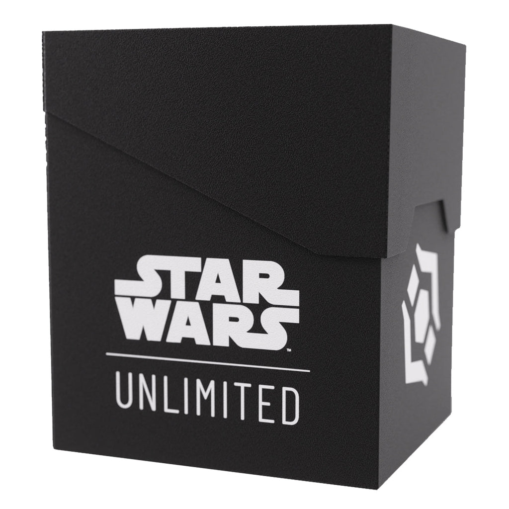 Gamegenic Star Wars Unlimited Soft Crate Deck Box - Black/White - Deck Boxes