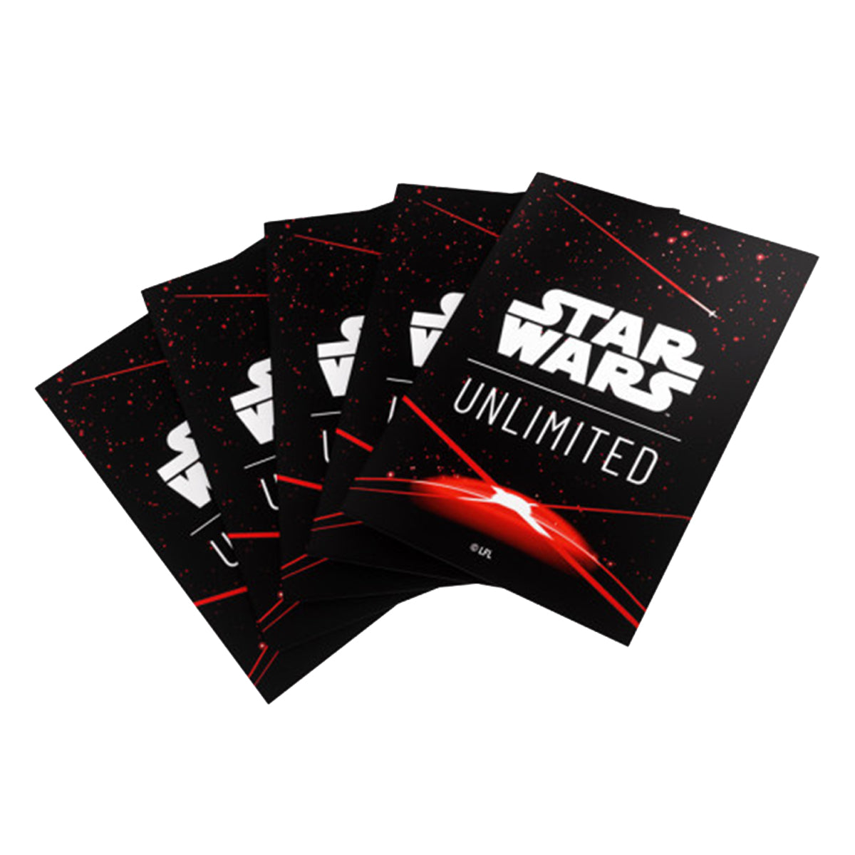 Gamegenic Star Wars Unlimited Art Sleeves - Space Red - Sleeves - 2