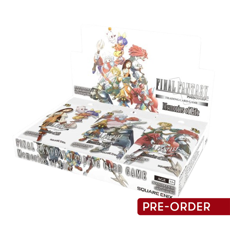 Final Fantasy TCG Opus XXX Memories of Life Booster Box - Trading Card Games