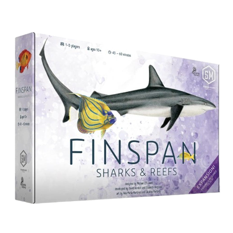 Finspan Sharks & Reefs Expansion - Board Games - 2