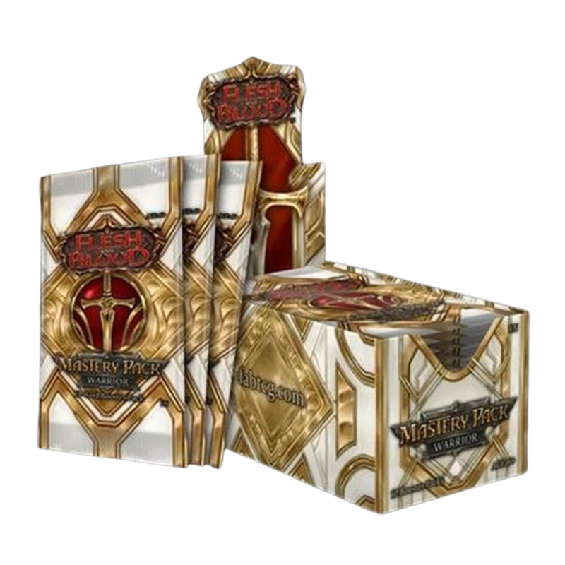 Flesh and Blood Mastery Warrior Pack Booster Box - Trading Card Games - 2