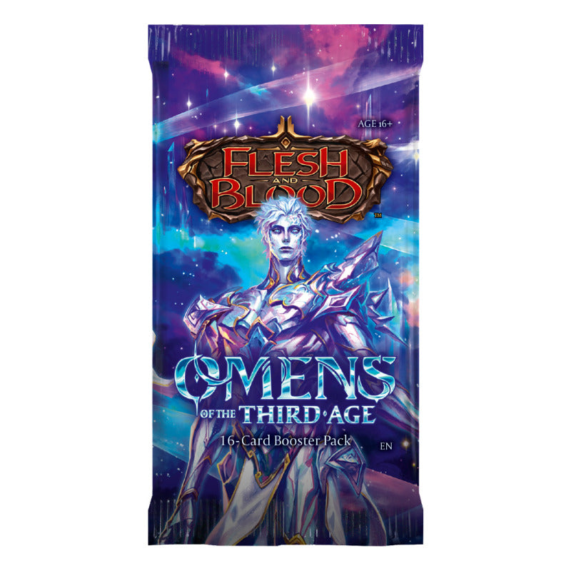 Flesh and Blood Omens of the Third Age Single Booster Pack - Trading Card Games - 3