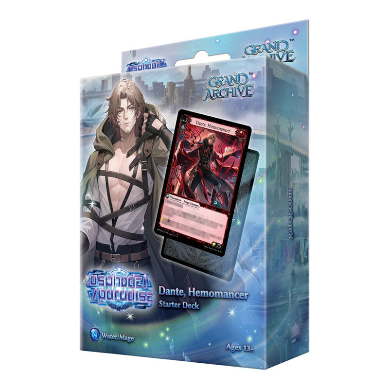 Grand Archive TCG .asphodel/paradise Starter Deck Dante Hemomancer - Trading Card Games - 2