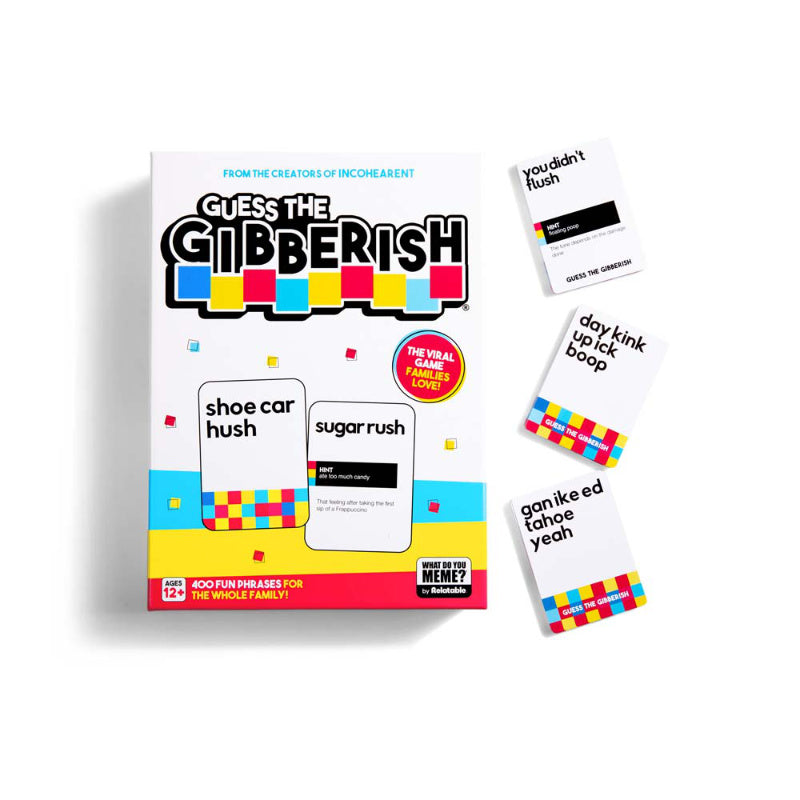 Guess The Gibberish (Incohearent Family Edition) - Board Games - 5