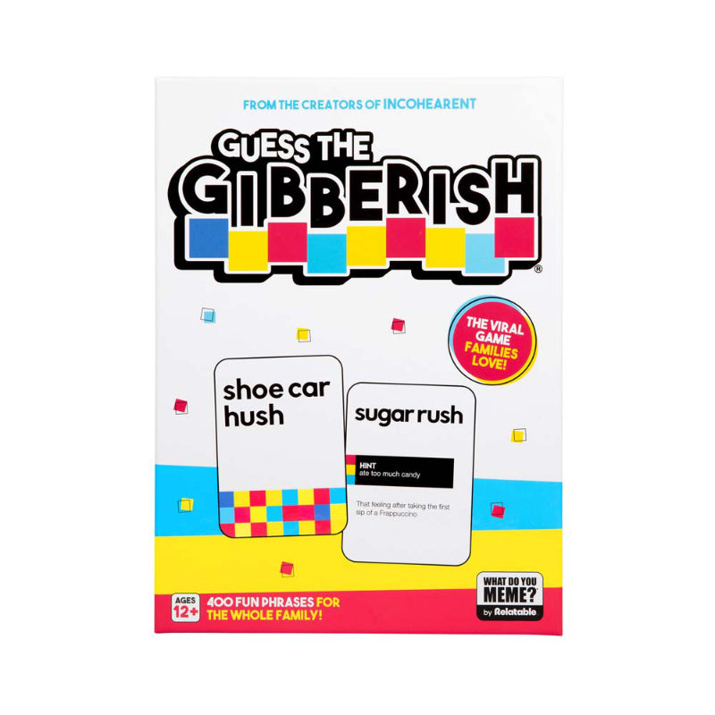 Guess The Gibberish (Incohearent Family Edition) - Board Games - 3