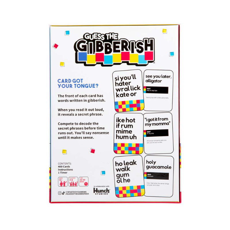 Guess The Gibberish (Incohearent Family Edition) - Board Games - 4