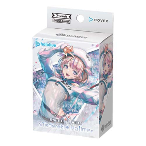 hololive OFFICIAL CARD GAME hSD05e Todoroki Hajime Start Deck White - Trading Card Games