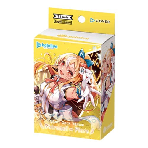 hololive OFFICIAL CARD GAME hSD07e Shiranui Flare Start Deck Yellow - Trading Card Games