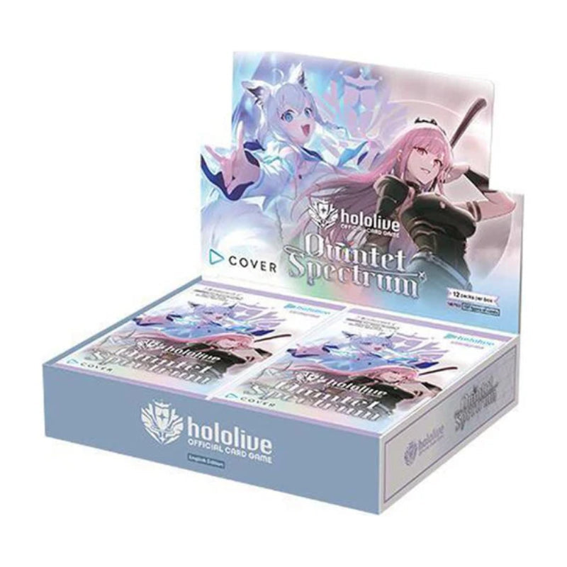 hololive OFFICIAL CARD GAME hBP02e Quintet Spectrum Booster Box - Trading Card Games