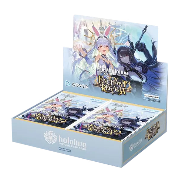hololive OFFICIAL CARD GAME hBP05e Enchant Regalia Booster Box - Trading Card Games