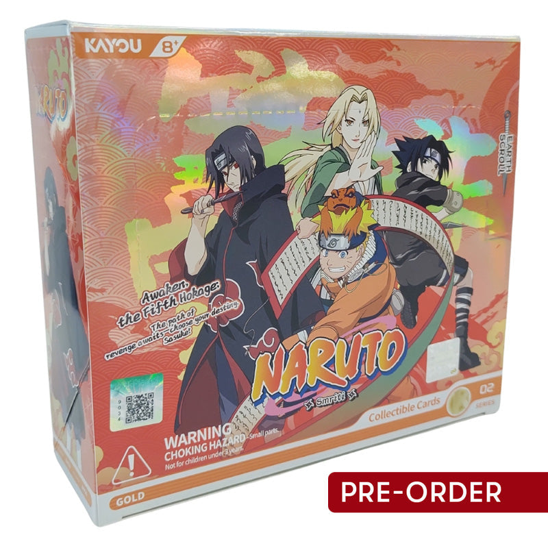 Kayou Naruto Smriti Earth 3 Scroll Booster Box - Trading Card Games