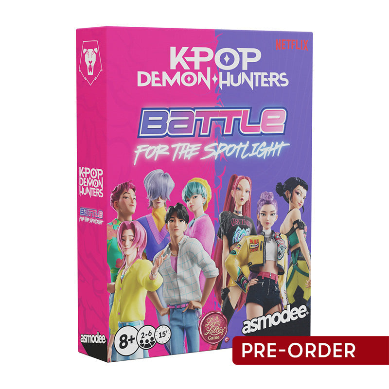 KPOP Demon Hunters Battle for the Spotlight (A Love Letter Game) - Board Games
