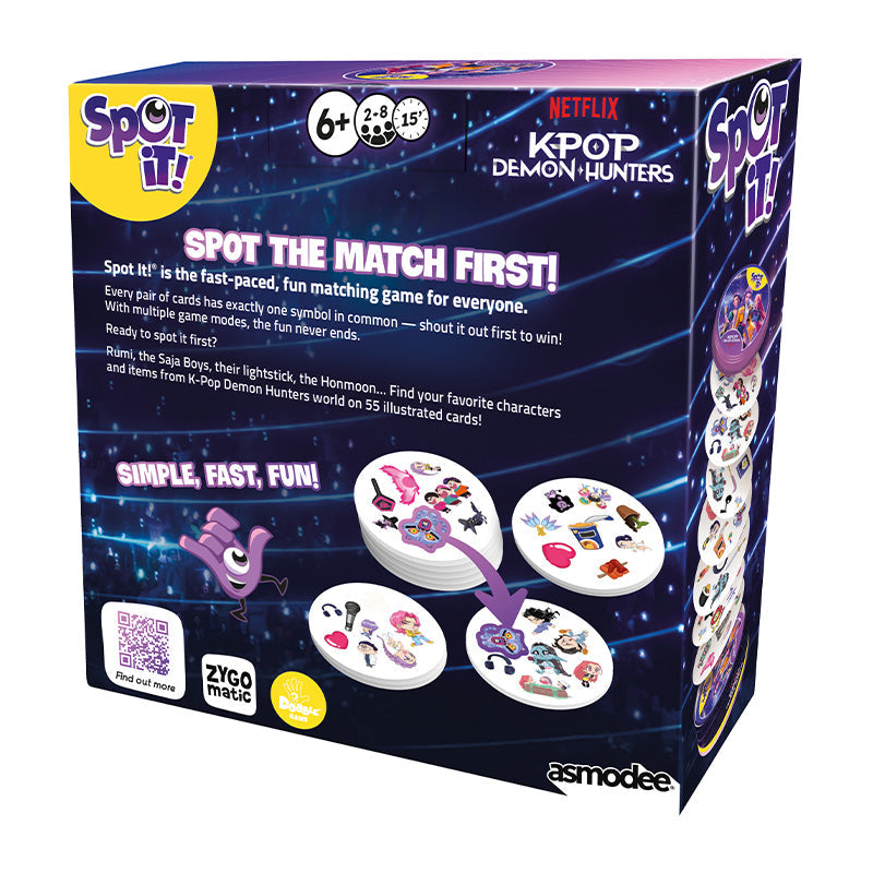 KPop Demon Hunters Spot It! - Board Games - 3