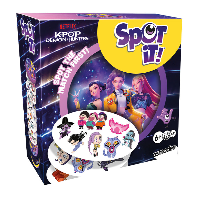 KPop Demon Hunters Spot It! - Board Games - 2