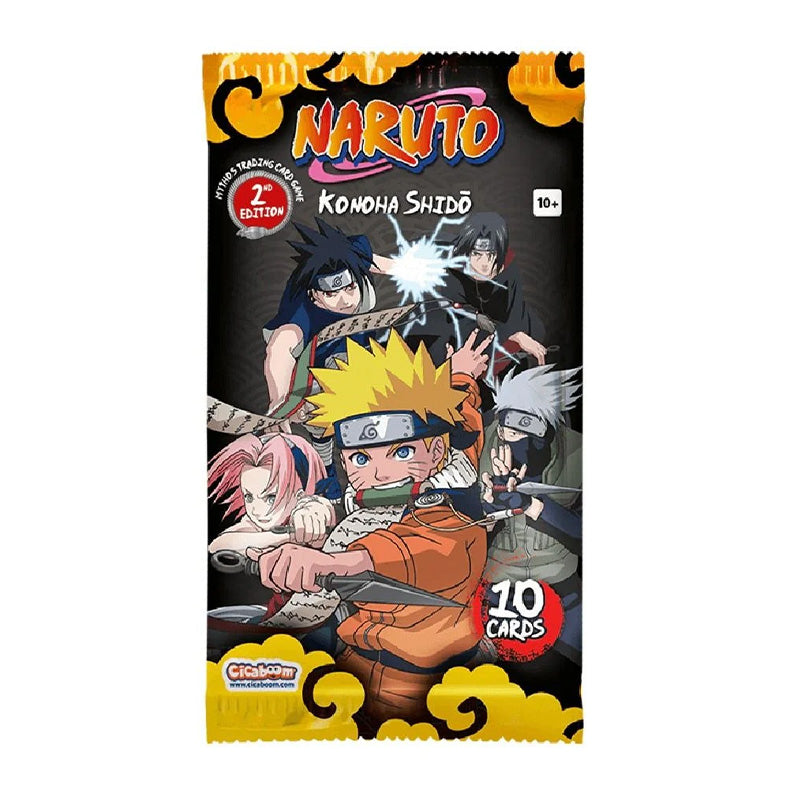 Naruto Mythos TCG Konoha Shido Booster Box 2nd Edition - Trading Card Games - 3