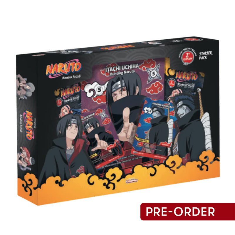 Naruto Mythos TCG Konoha Shido Starter Deck 2nd Edition - Trading Card Games