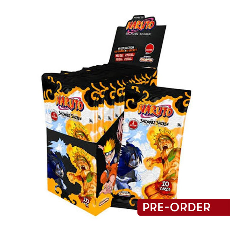 Naruto Mythos TCG Shinobi Shiren 1st Edition Booster Box - Trading Card Games