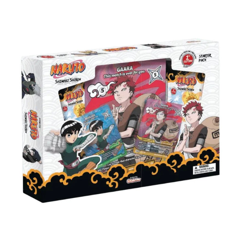 Naruto Mythos TCG Shinobi Shiren Gaara vs Rock Lee Starter Deck 1st Edition - Trading Card Games - 2