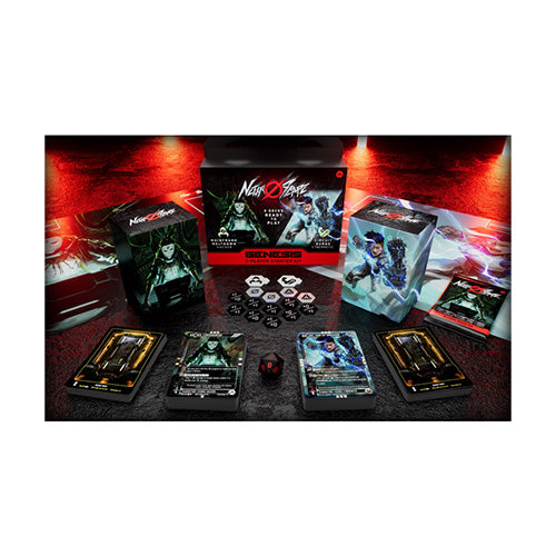 Neuroscape TCG Genesis Unlimited 2-Player Starter Kit Hacker/Cybernetic - Trading Card Games - 2