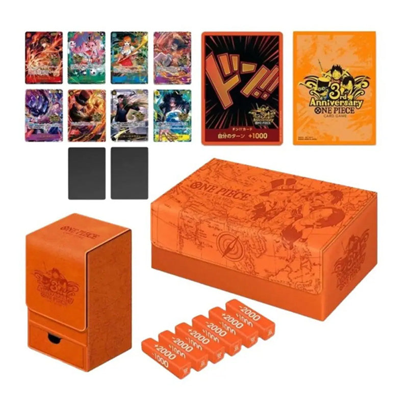 One Piece Card Game Japanese 3rd Anniversary Set English Version - Trading Card Games