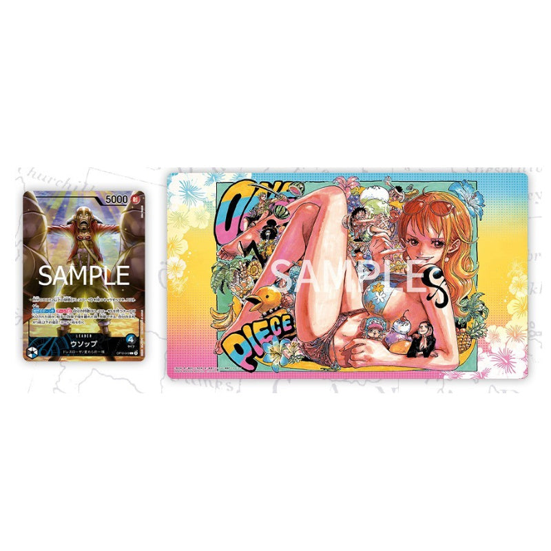 ONE PIECE Card Game Official Playmat Limited Edition Vol3 Nami Japanese - Trading Card Games - 3