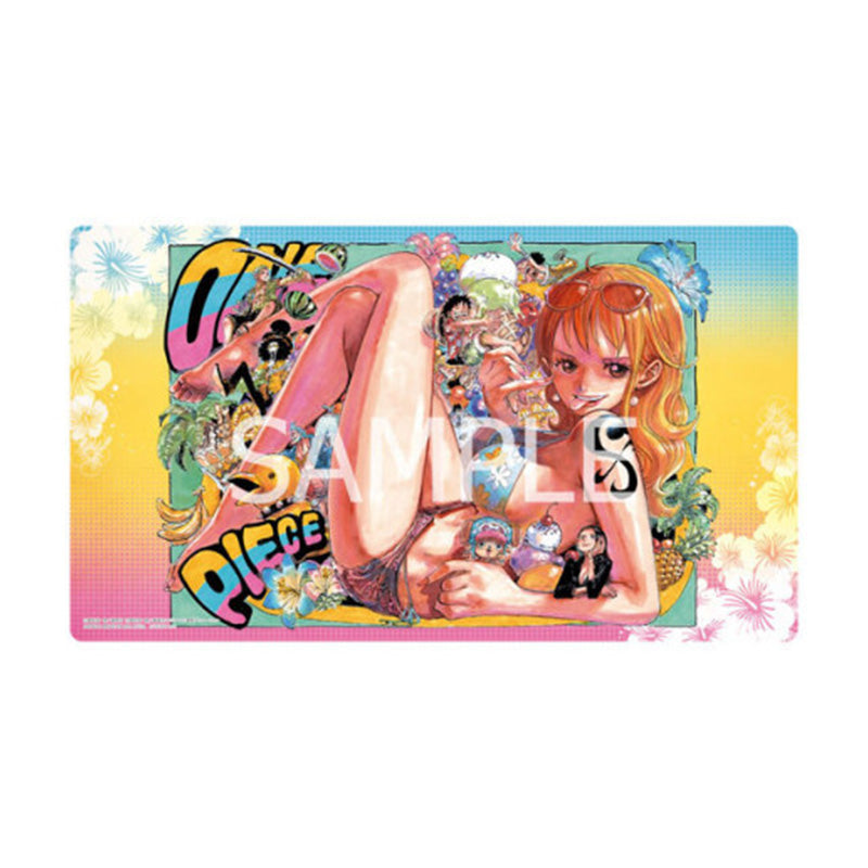 ONE PIECE Card Game Official Playmat Limited Edition Vol3 Nami Japanese - Trading Card Games