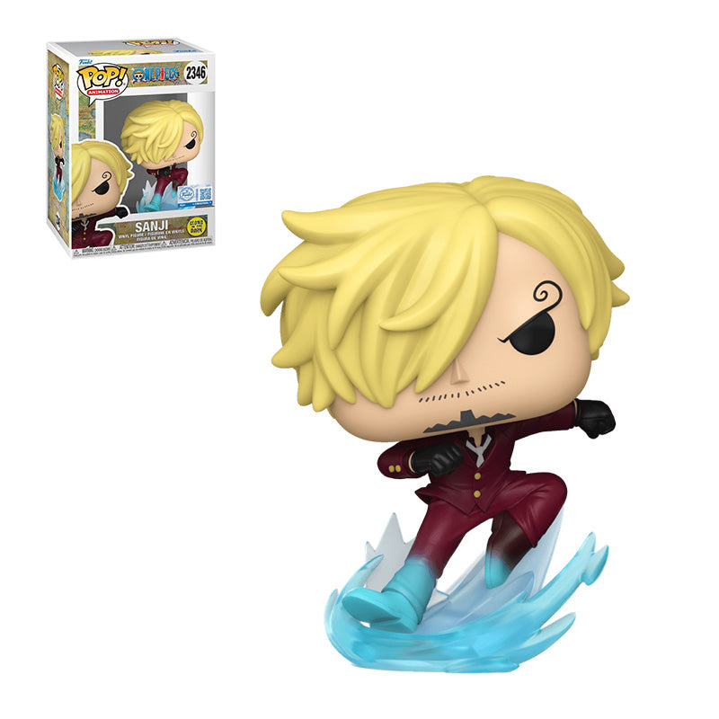 One Piece - Sanji (Ifrit Jambe) Glow Pop! Vinyl - Statues & Figures - 5