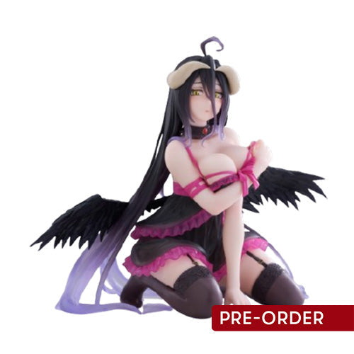 Overlord Desktop Cute Figure Albedo (Negligee Version) - Statues & Figures
