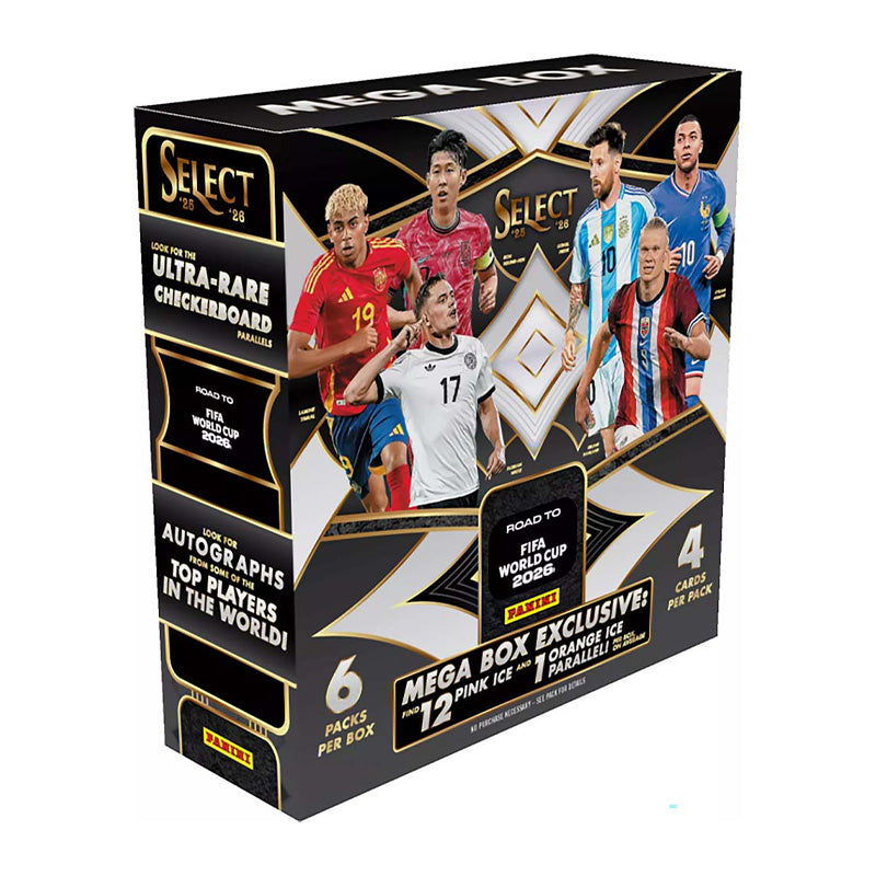 Panini Select Road to World Cup Soccer 2026 Mega Box - Sports Cards - 2