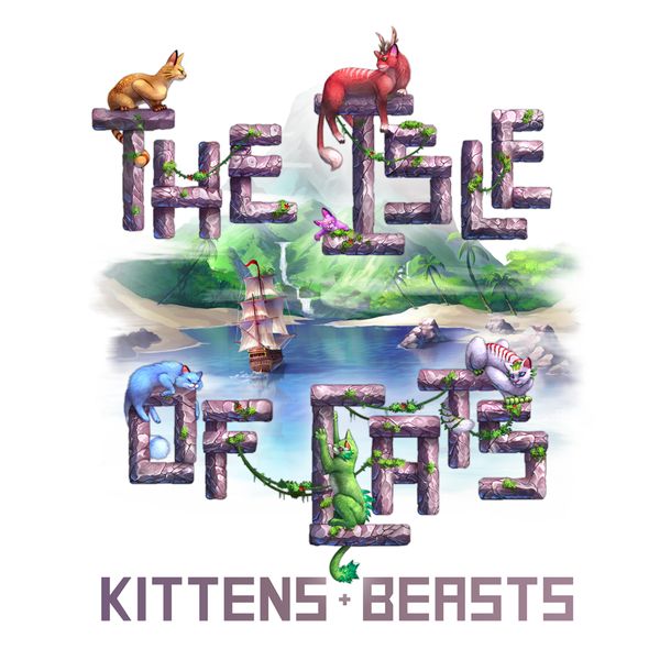 The Isle of Cats Kittens and Beasts Expansion - Board Games - 2