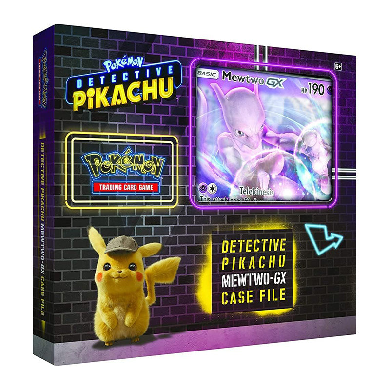 Pokémon Detective Pikachu Mewtwo GX Case File - Trading Card Games