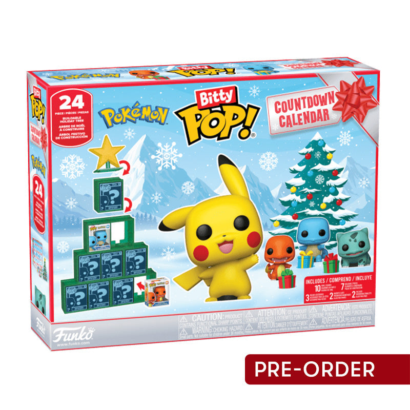 Pokemon 2026 Bitty Pop! Countdown Advent Calendar - Statues & Figures