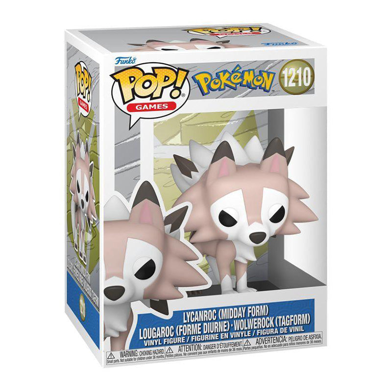 Pokemon - Lycanroc (Midday Form) Pop! Vinyl - Statues & Figures - 2