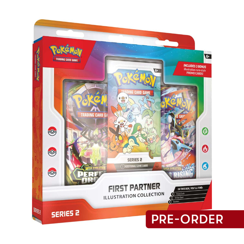 Pokemon TCG: First Partner Illustration Collection—Series 2 - Trading Card Games