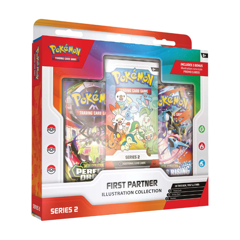Pokemon TCG: First Partner Illustration Collection—Series 2 - Trading Card Games - 2