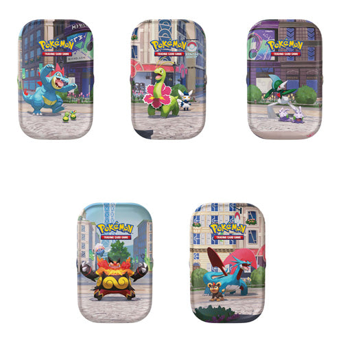 Pokemon TCG Lumiose City Mini Tin (Set of 5) - Trading Card Games - 2
