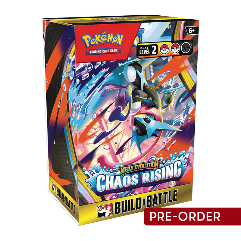 Pokemon TCG Mega Evolution Chaos Rising Build & Battle Box - Trading Card Games