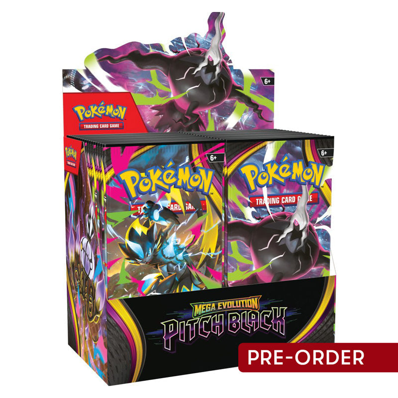 Pokemon TCG Mega Evolution Pitch Black Booster Box - Trading Card Games