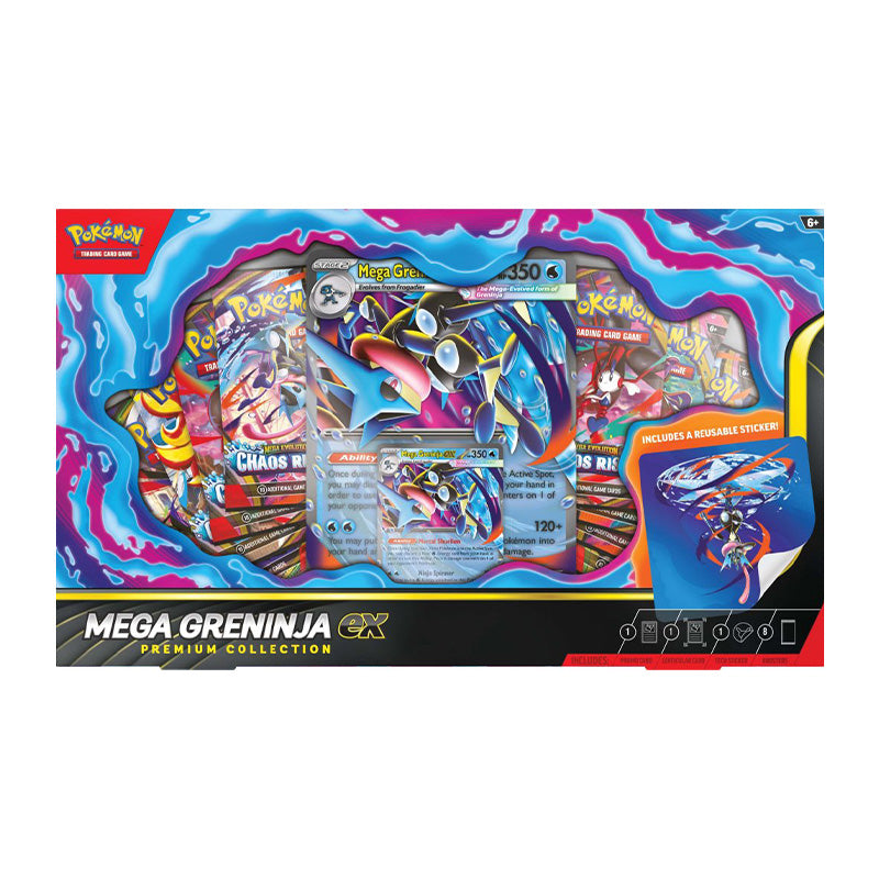 Pokemon TCG Mega Greninja ex Premium Collection - Trading Card Games - 3