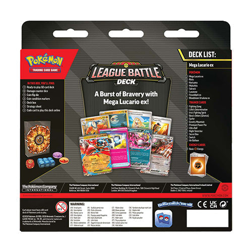Pokemon TCG Mega Lucario ex League Battle Deck - Trading Card Games - 4