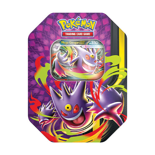 Pokemon TCG Mega Moonlight Tin (Pair) - Trading Card Games - 3