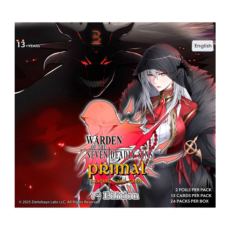 Primal TCG Warden of the Seven Deadly Sins Booster Box (Set 3) - Trading Card Games