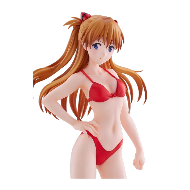 Rebuild of Evangelion POP UP PARADE Beach Queens Asuka Shikinami Langley Bikini Style L Size - Statues & Figures - 4