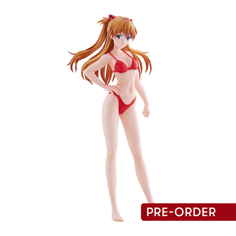 Rebuild of Evangelion POP UP PARADE Beach Queens Asuka Shikinami Langley Bikini Style L Size - Statues & Figures