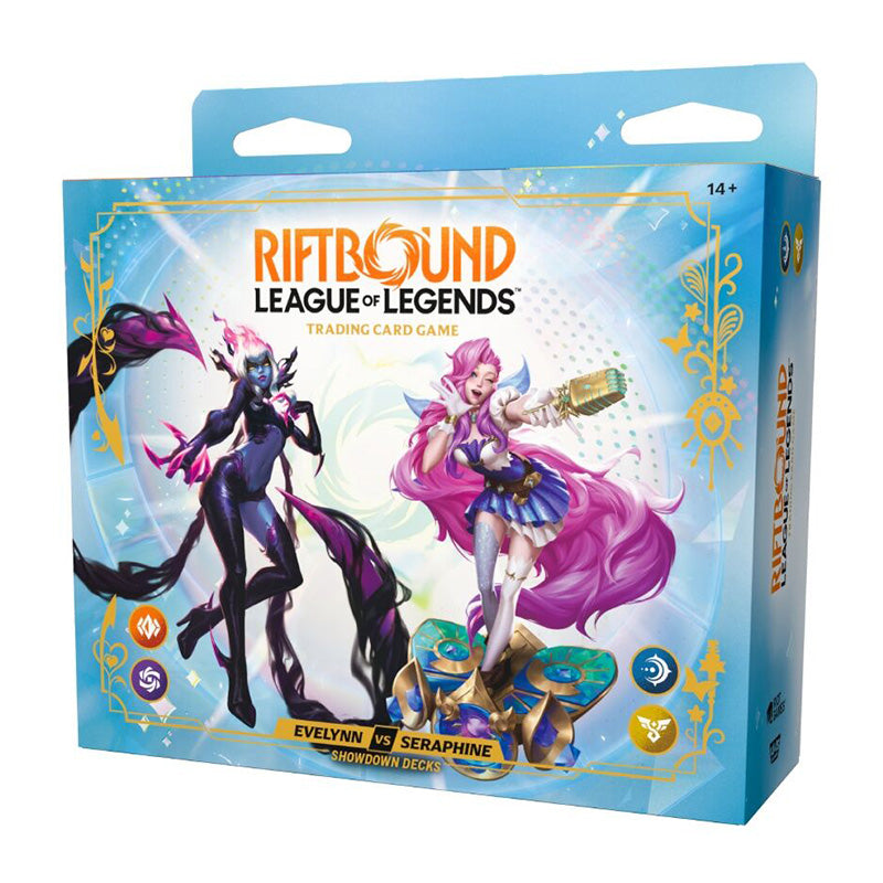 Riftbound League of Legends TCG Radiance Evelynn vs Seraphine Showdown Decks - Trading Card Games - 2