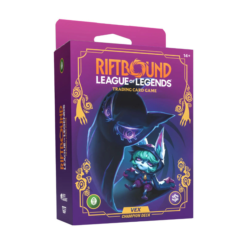 Riftbound League of Legends TCG Unleashed Vex Champion Deck - Trading Card Games - 2