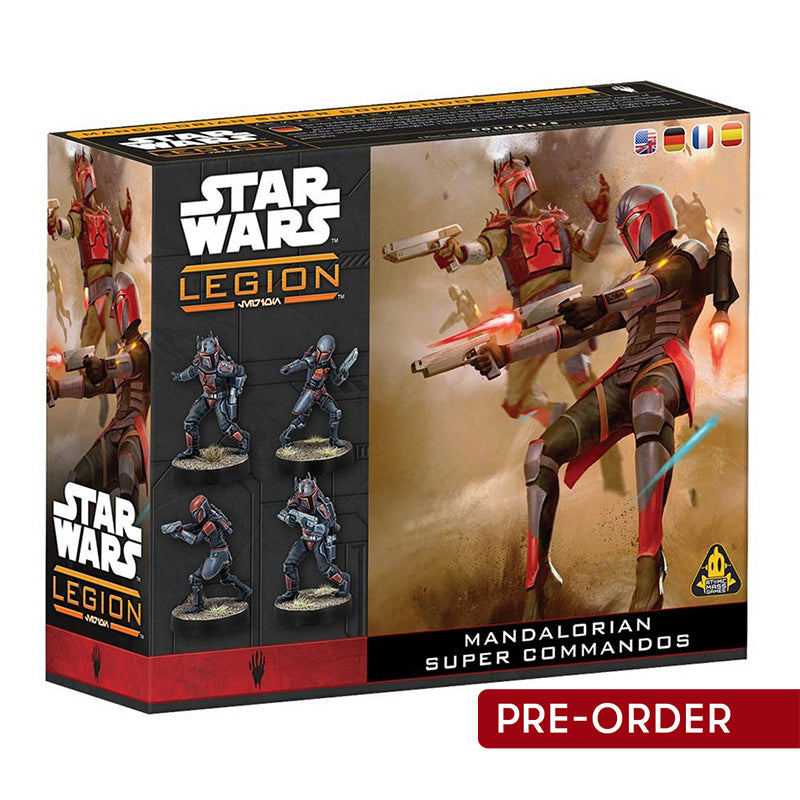 Star Wars Legion Mandalorian Super Commandos - Board Games