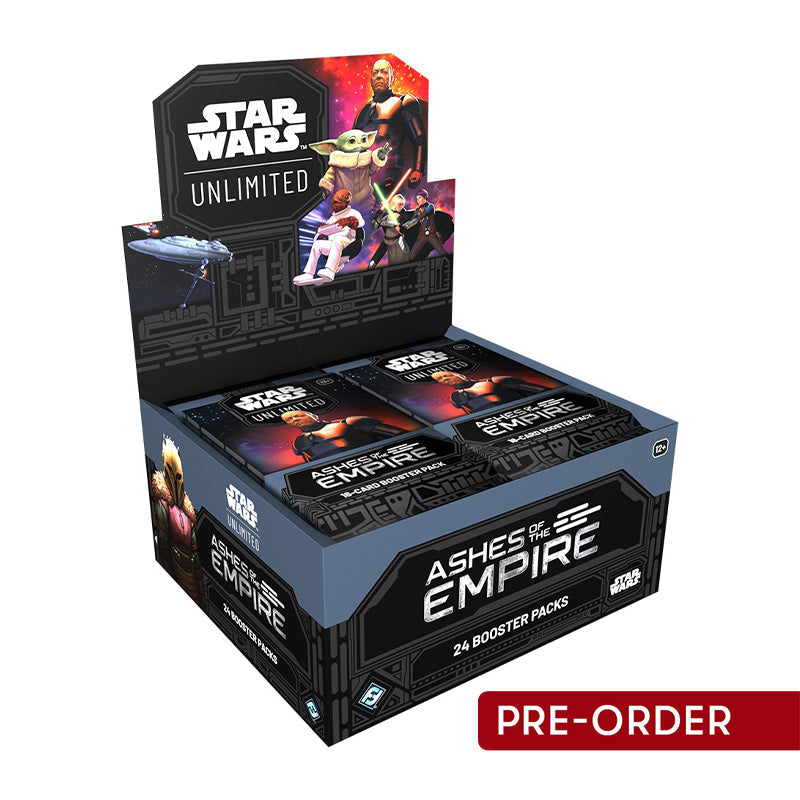 Star Wars Unlimited Ashes of the Empire Booster Box - Trading Card Games